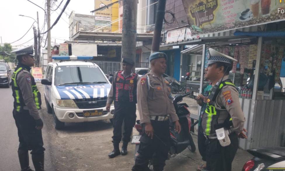 Polsek Lakarsantri Sasar Jalan Raya Kuwukan, Antisipasi 3C dan Kejahatan Jalanan