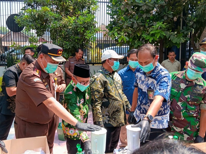 Kejari Pasuruan Musnahkan BB 115 Perkara, Termasuk 5,2 Kg Sabu Jaringan Internasional
