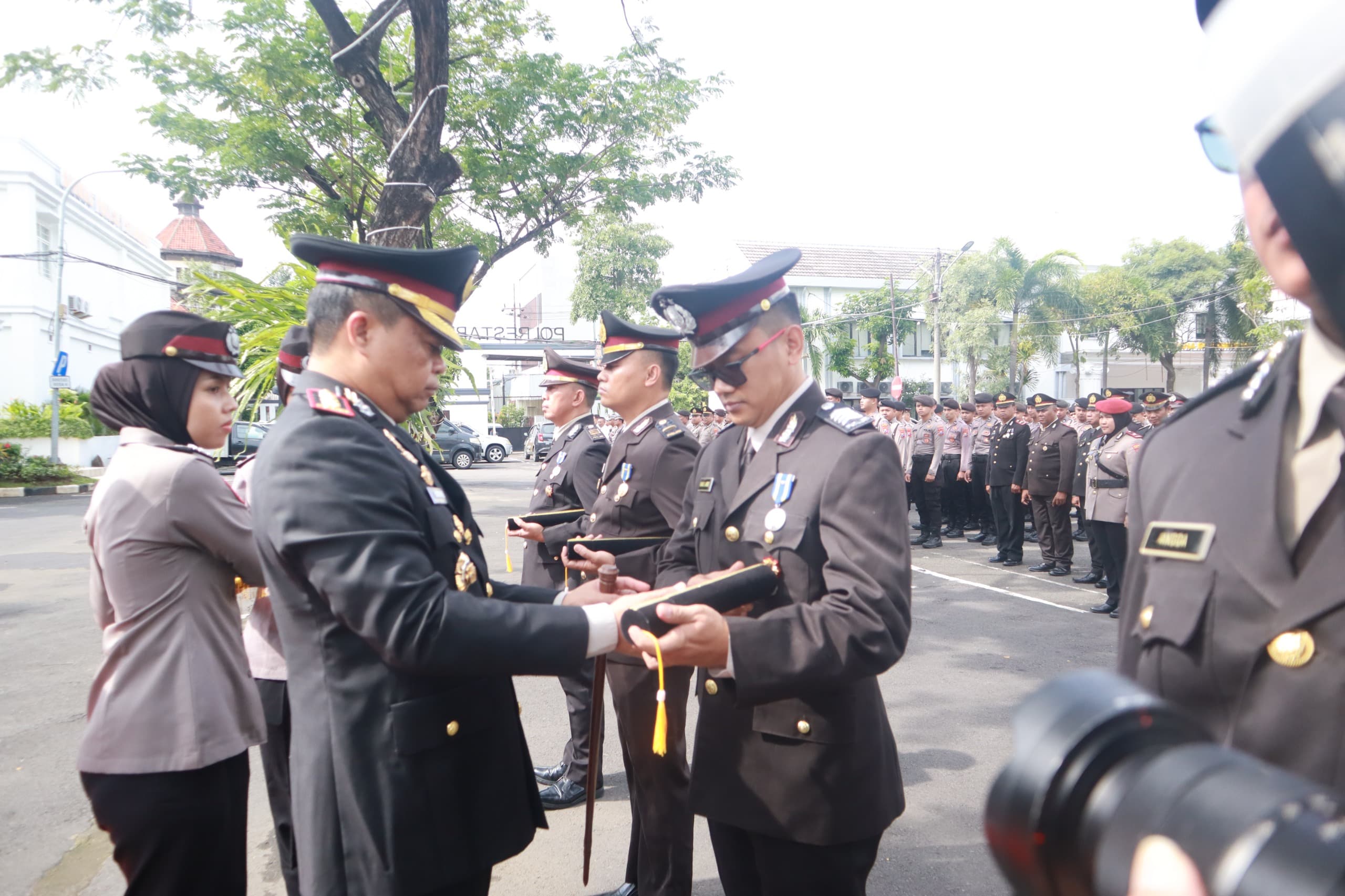 Kapolrestabes Surabaya Lantik Pejabat Satres PPA–PPO