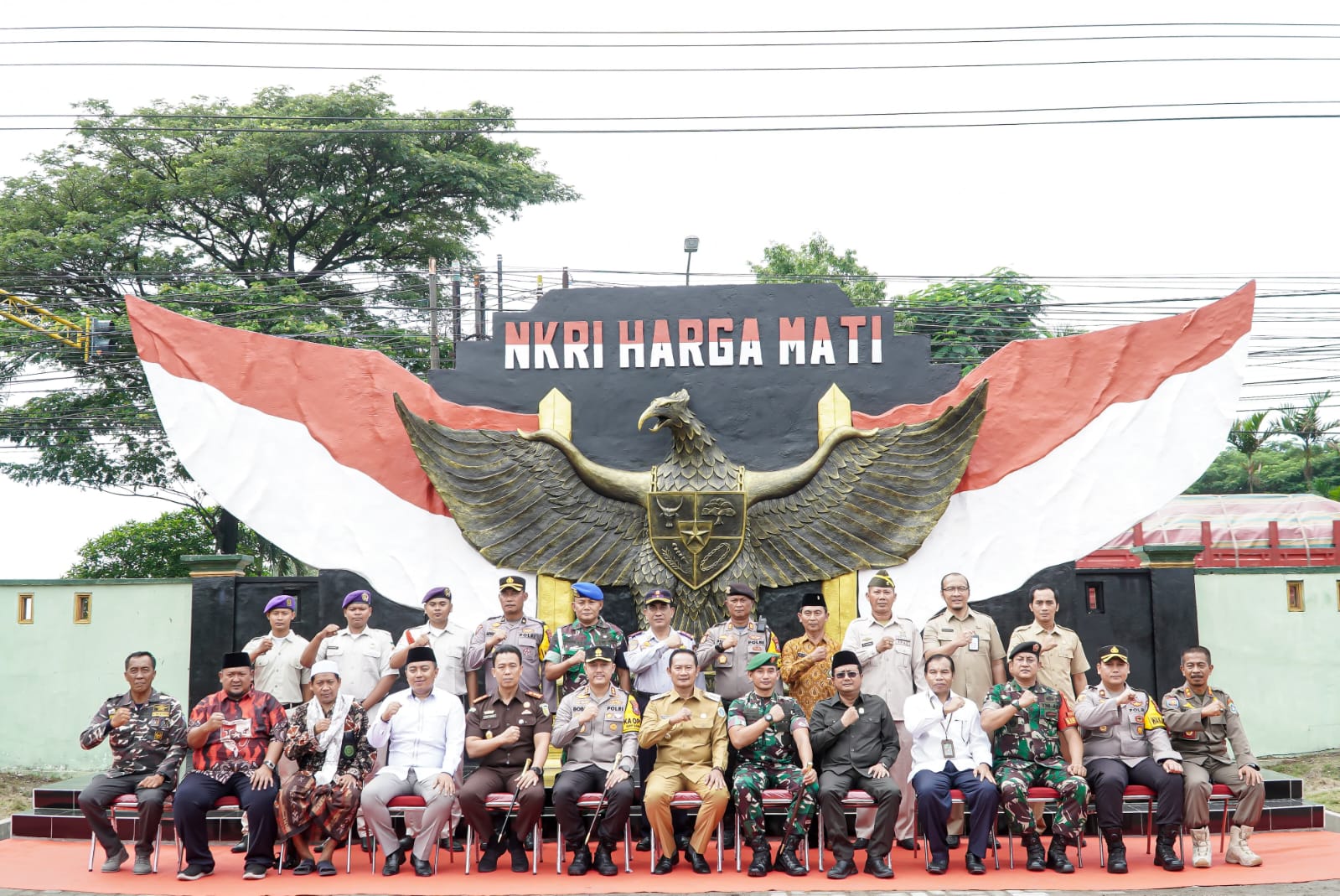 Simbol Pengawalan Pancasila, Monumen Sang Garula Diresmikan Bupati Lamongan