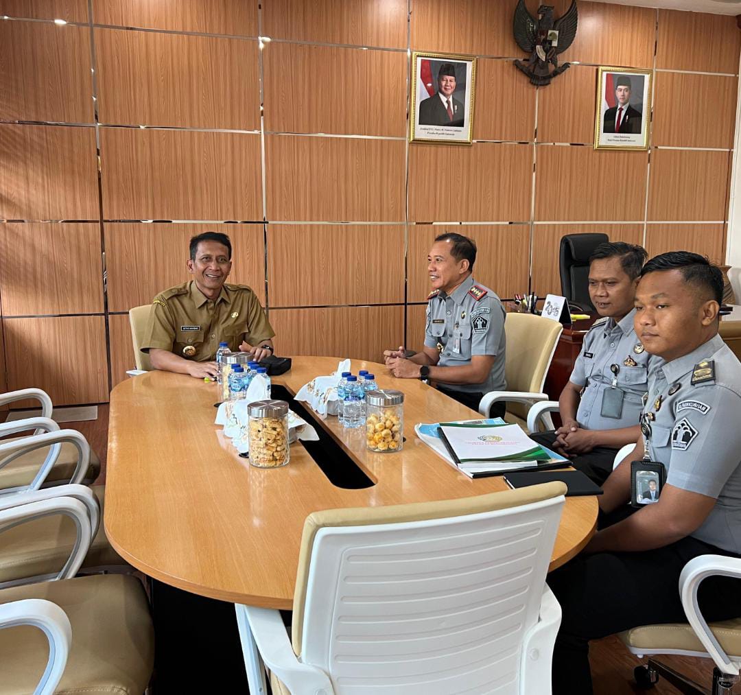 Kalapas Bojonegoro Silaturahmi dan Koordinasi dengan Bupati Setyo Wahono