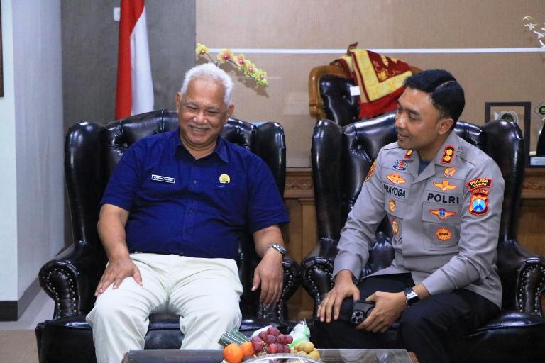 Pererat Sinergitas, AKBP Prayoga Angga Silaturahmi ke DPRD Kabupaten Ngawi