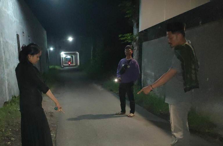 Dibegal, Korban Berebut Kunci Motor Pelaku