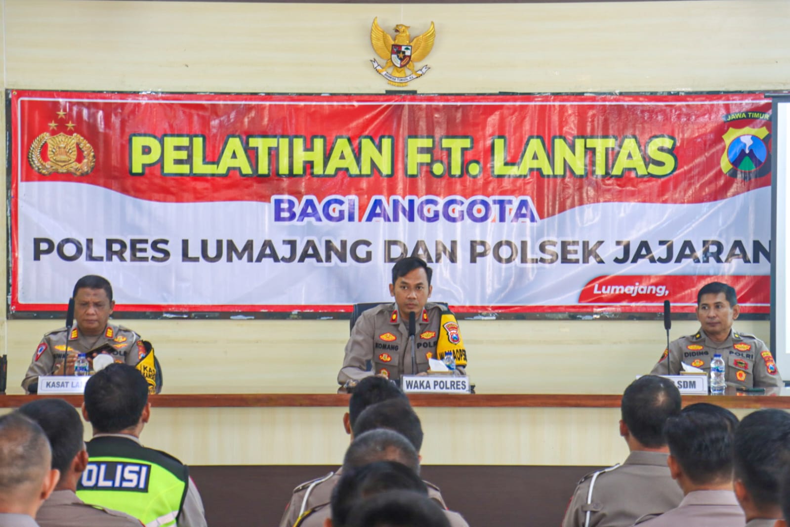 Polres Lumajang Gelar Pelatihan Fungsi Teknis Kepolisian Satuan Lalu Lintas