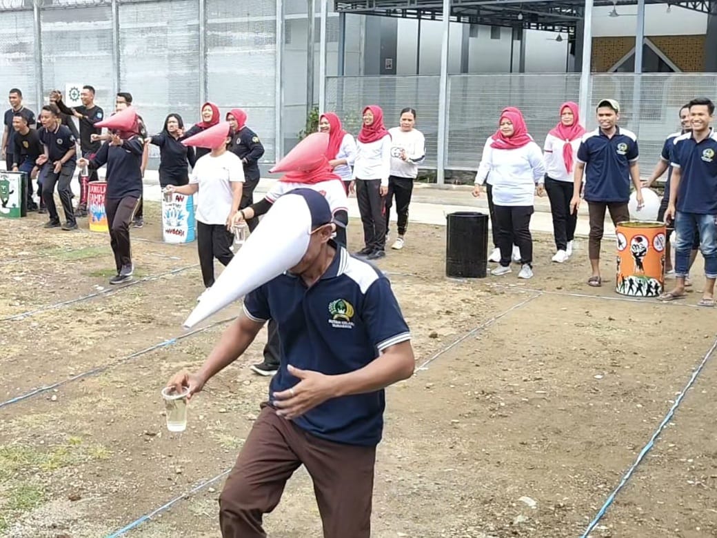 Meriah! Rutan Kelas I Surabaya Kobarkan Semangat Kemerdekaan Ke-80 RI