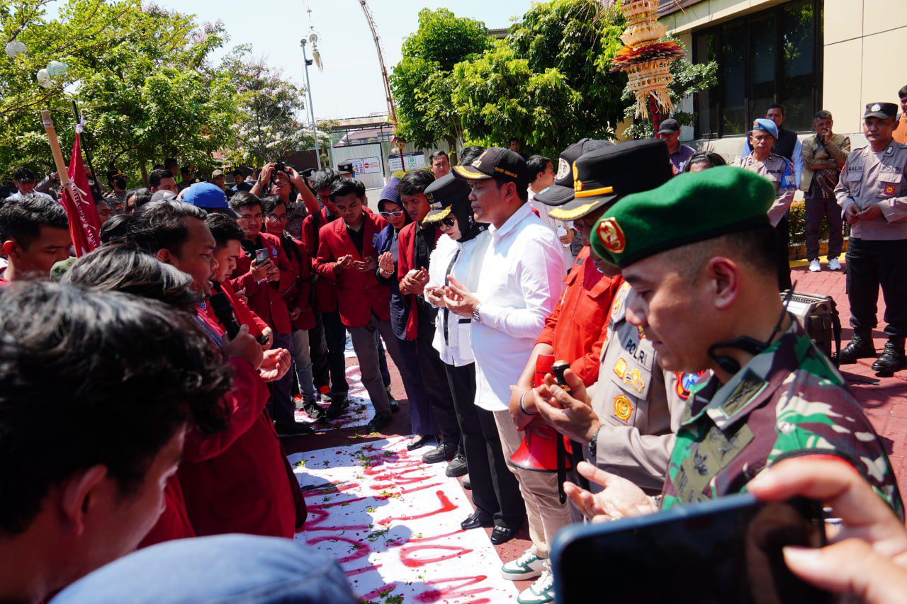 Demo Damai Mahasiswa Sidoarjo Diapresiasi