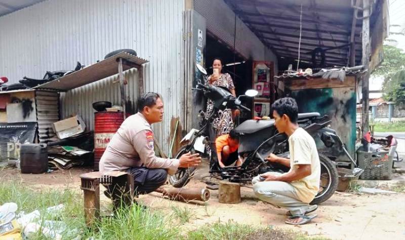 Polsek Geger Antisipasi Peredaran Knalpot Brong dan Onderdil Bodong