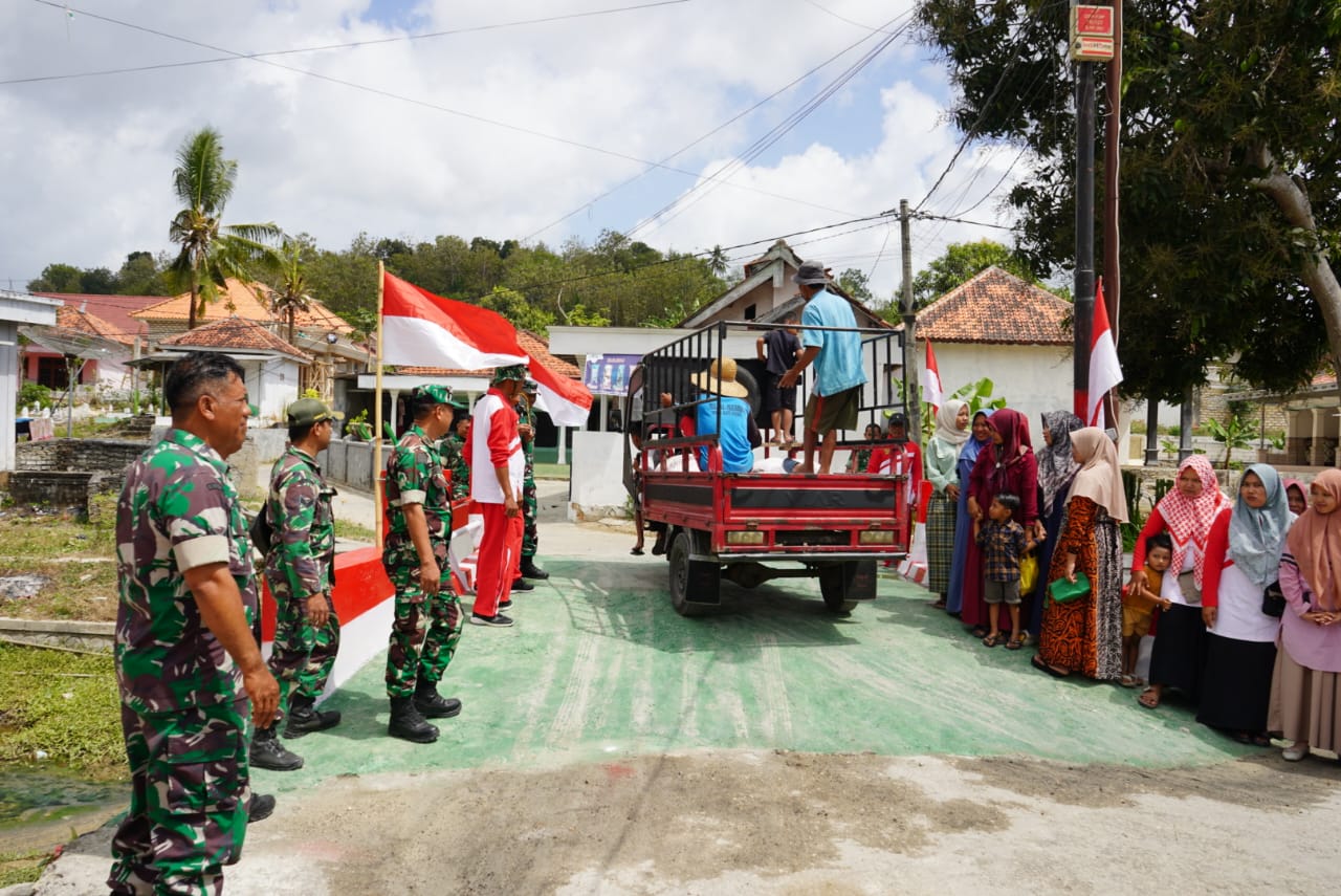 Wasev Sterad Tinjau Hasil Program Bakti TNI AD di Sumenep