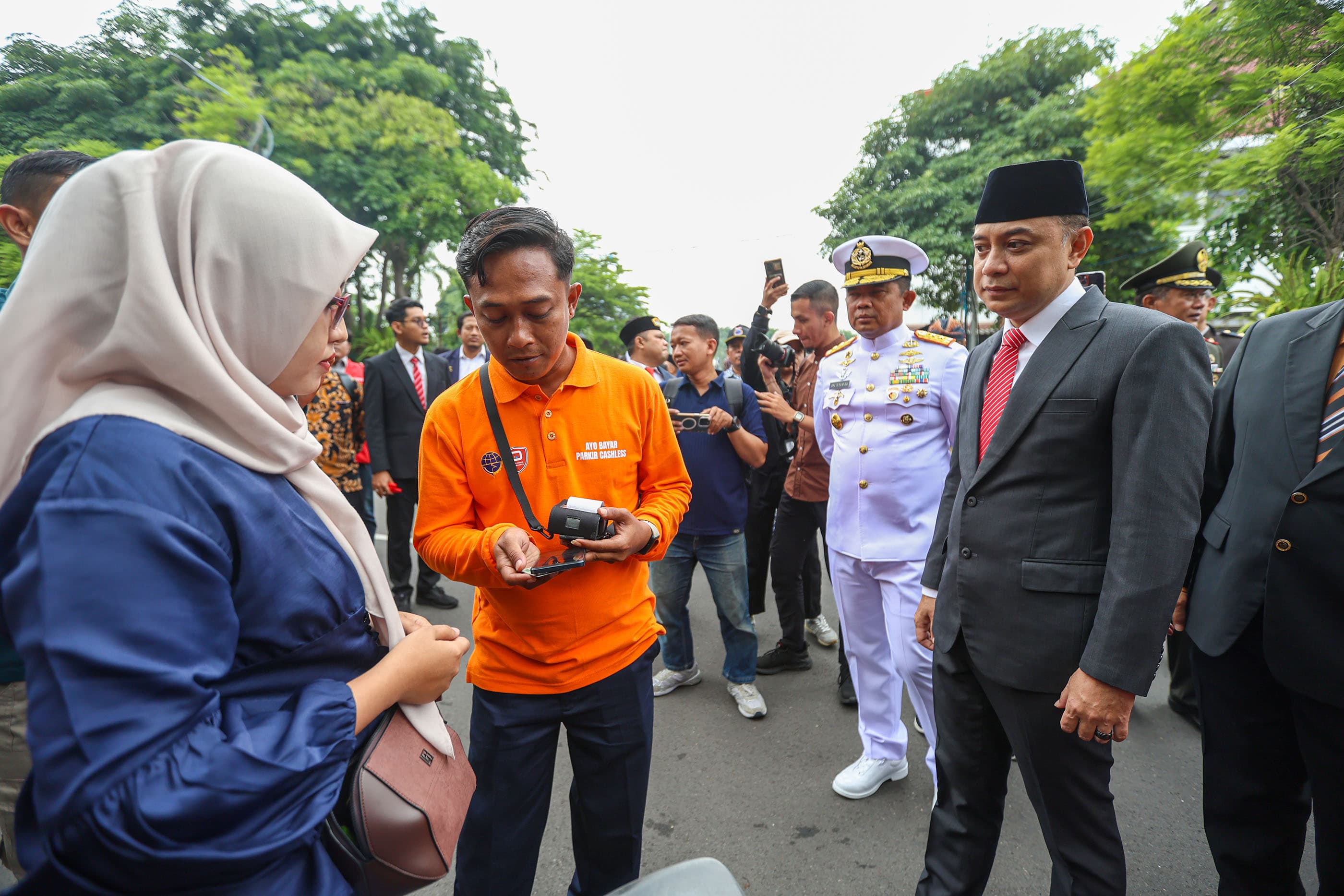 Parkir Non Tunai Dilaunching, Wali Kota Eri: Perubahan ke Digital untuk Membangun Kepercayaan Publik