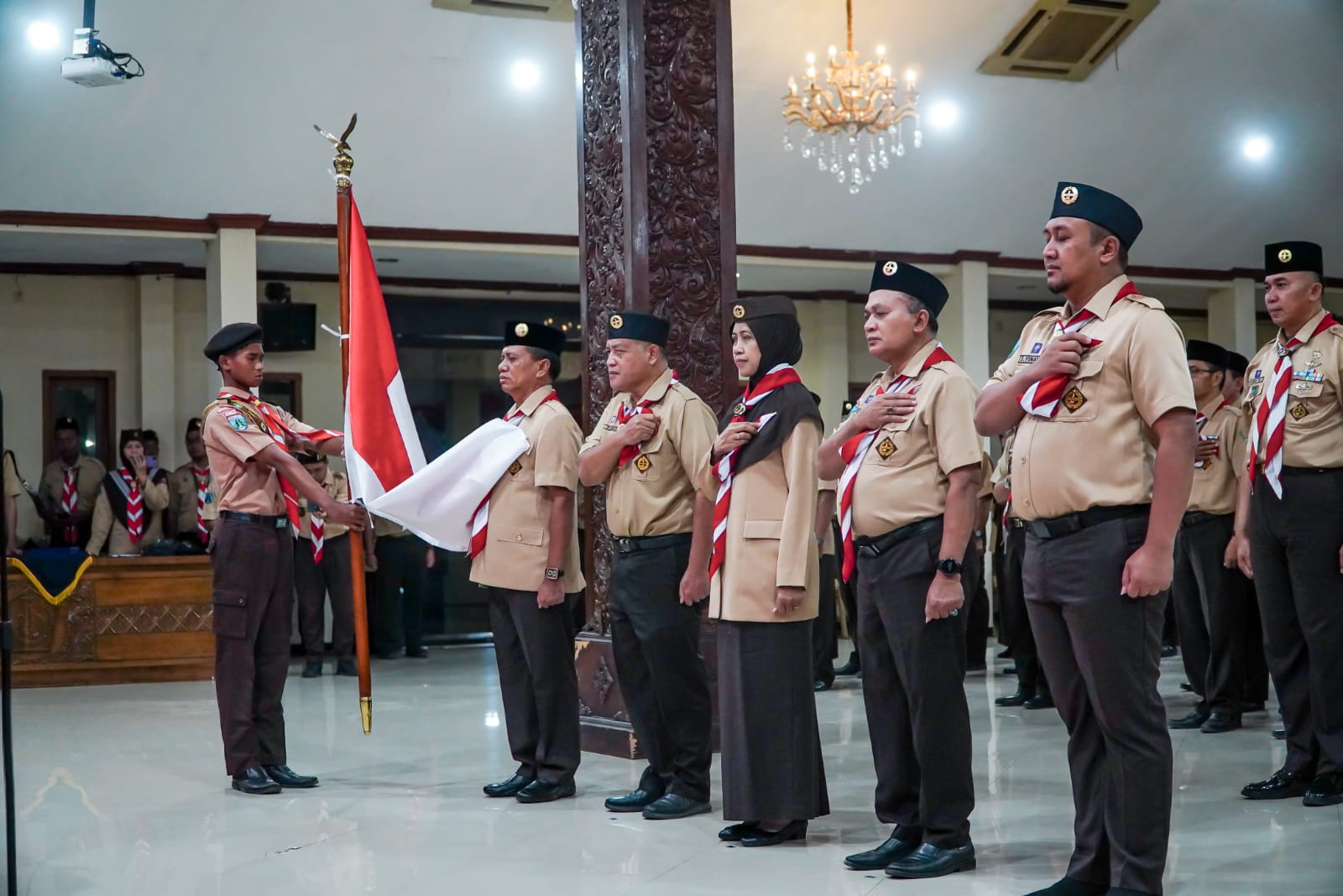 Pemimpin Berkarakter Pancasila Bisa Dilahirkan Pramuka Lamongan