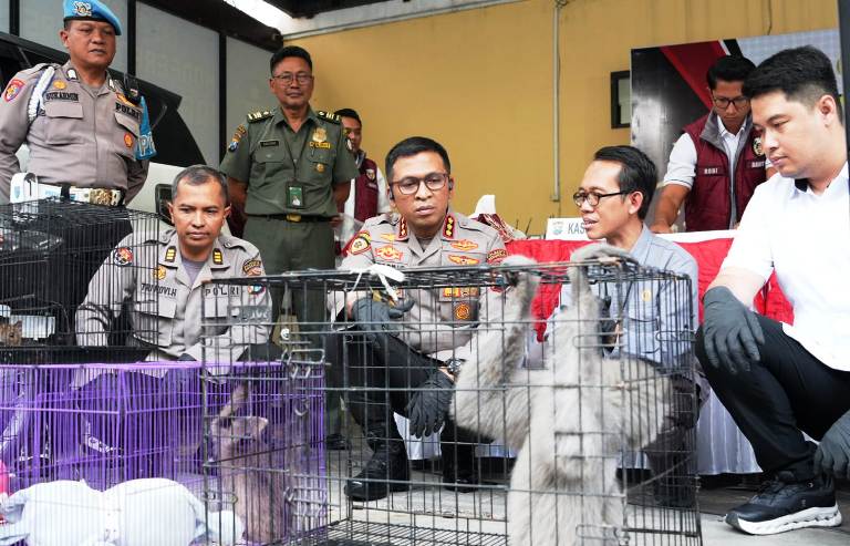 Polresta Sidoarjo Ungkap Perdagangan Satwa Dilindungi Antarnegara