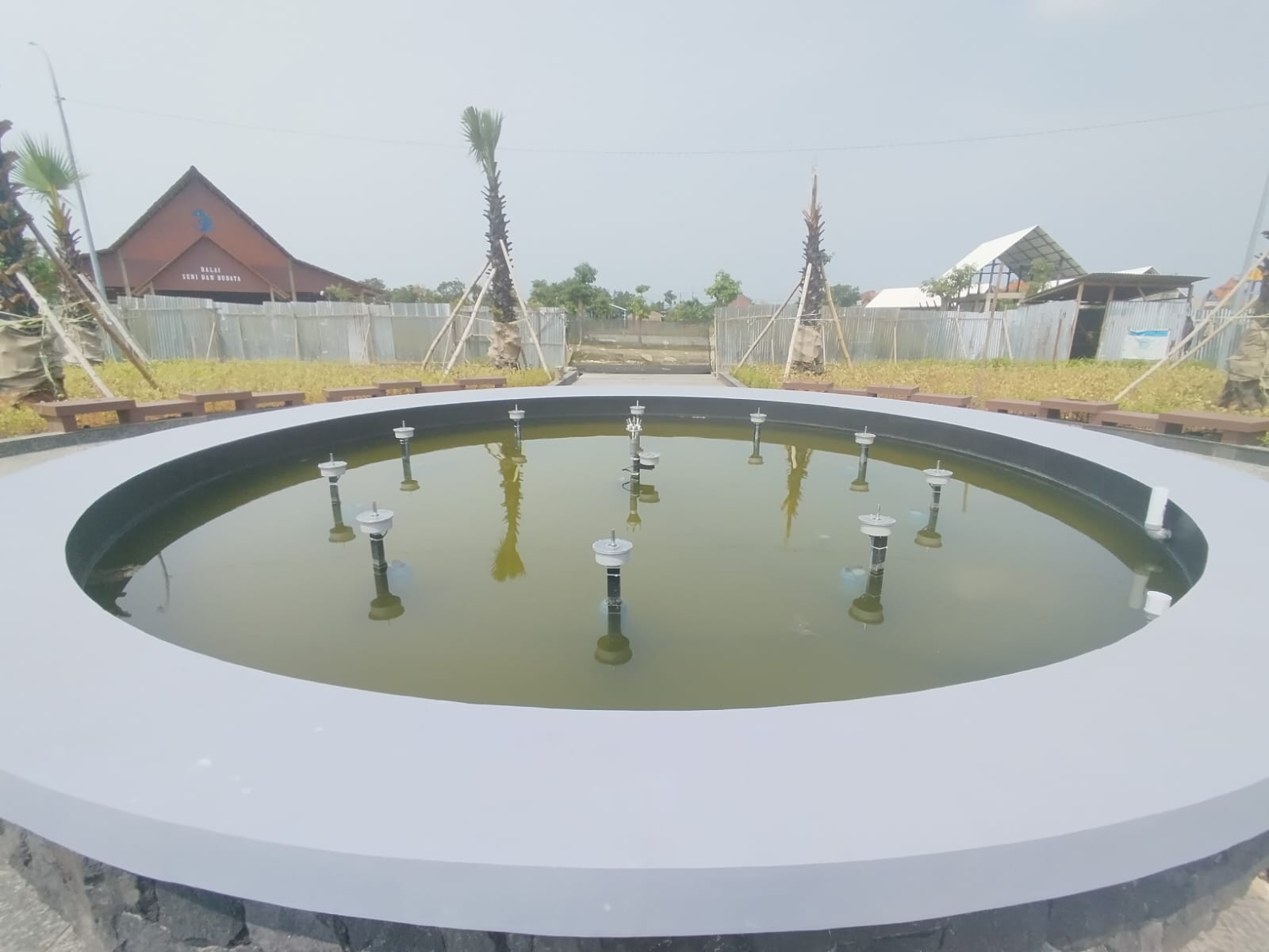 DPRKP-CK Lamongan Gandeng CV Alvira Cipta Lestari Perkuat Penataan Landscape Kawasan Gajah Mada