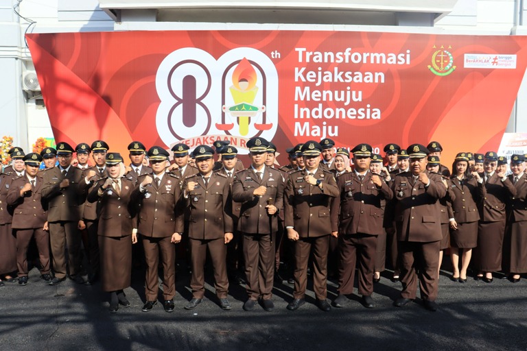 Peringati Hari Lahir Kejaksaan RI di Kejari Lamongan, Transformasi Menuju Indonesia Maju
