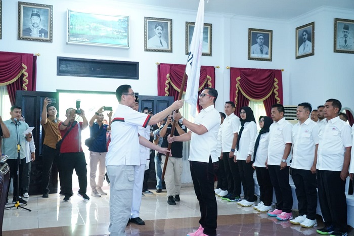 Kapolres AKBP Raden Erik Bangun Prakasa Pimpin PBVSI Magetan