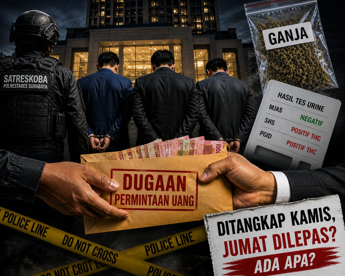 Ditangkap di Hotel Mewah, 3 Kurator Diduga Dilepas Usai Ada Permintaan Uang