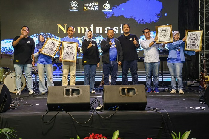 Puncak Bulan Bakti Ke-66 Karang Taruna Surabaya Berlangsung Meriah di Eks Hi-Tech Mal