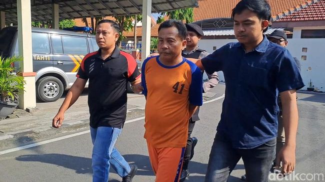 Pelaku Pencurian Ertiga yang Tertangkap di Bringkang: Ini Tampang Terbaru Suprayitno di Polres Jombang