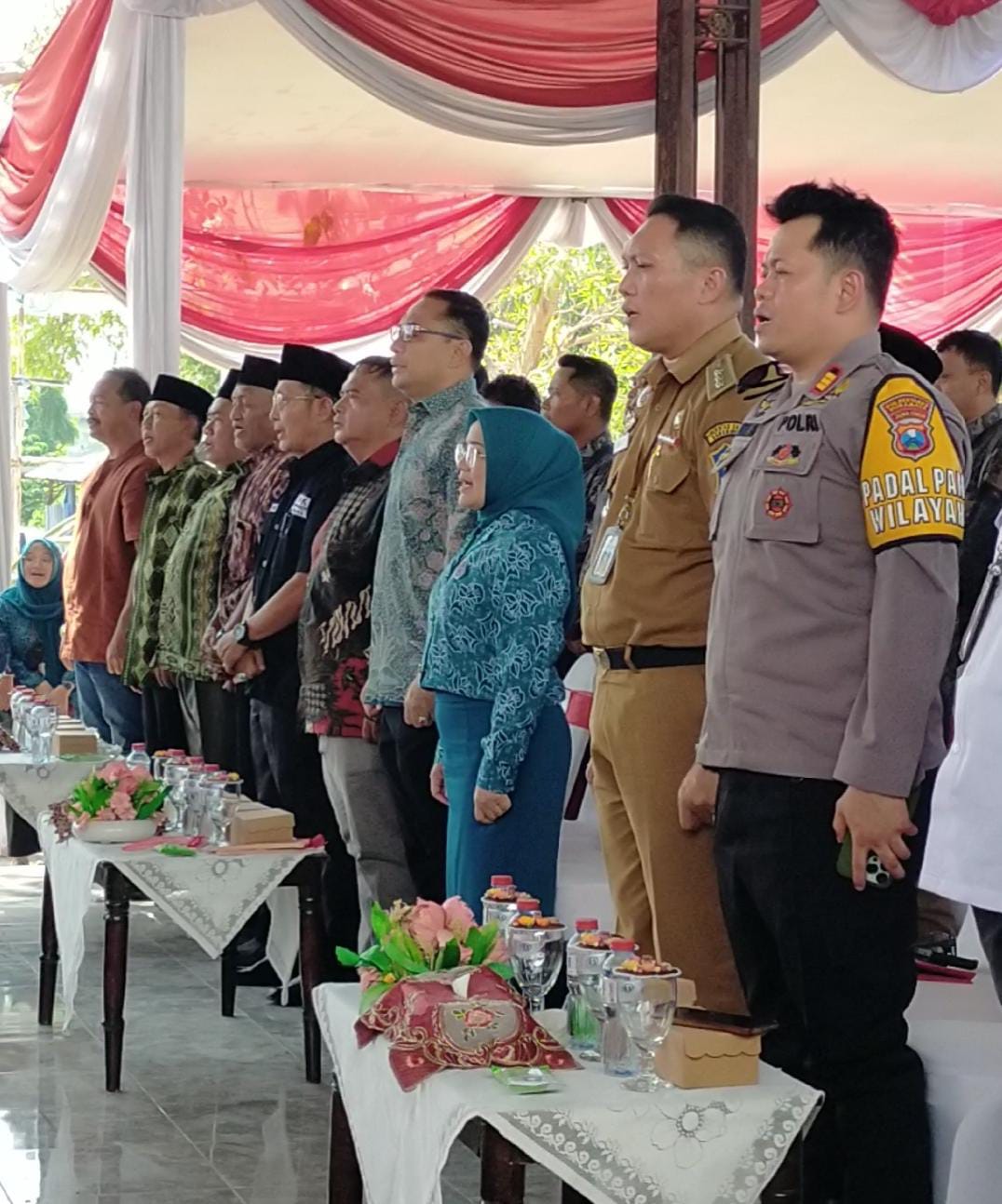 Kapolsek Benowo Hadiri Peresmian Balai RW 07 Kandangan 