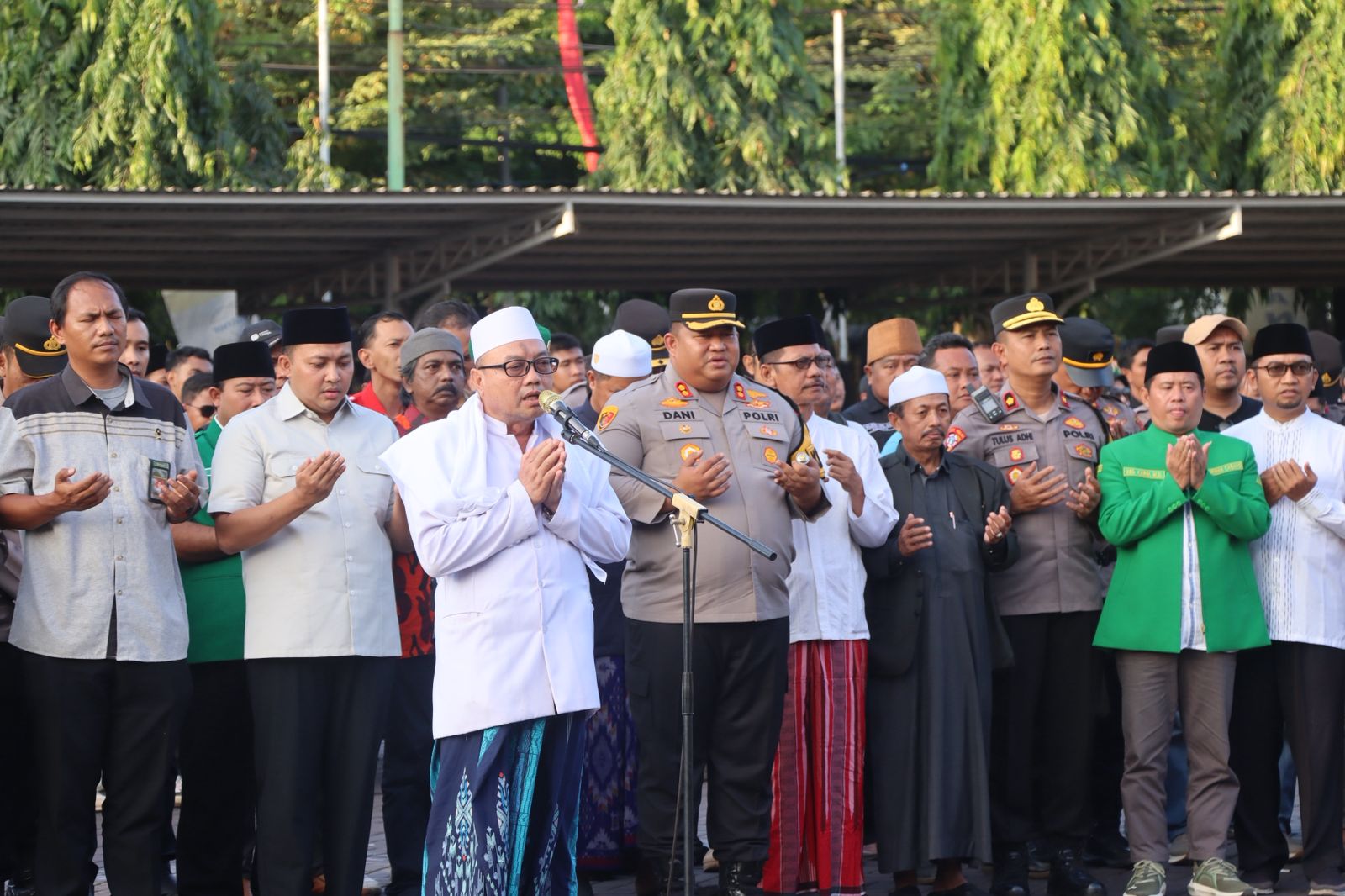 Doa Bersama dan Ikrar Damai, Kapolres AKBP Dani: Keamanan Tanggung Jawab Kita Bersama