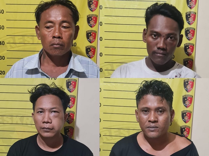 Empat Nelayan Madura Gelapkan Motor Warga Gresik dengan Modus Pinjam untuk Ngopi