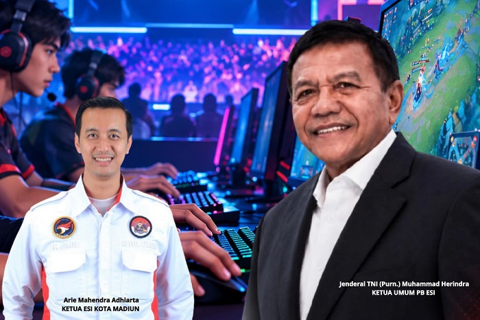 ESI Kota Madiun Sambut Herindra, Dorong Penguatan Esports hingga Daerah - memorandum.disway.id