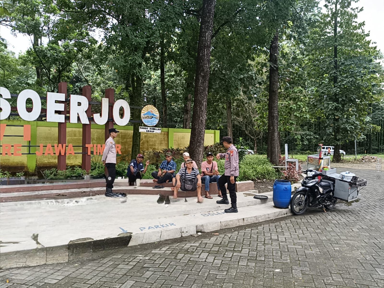 Pasca Hari Raya Idulfitri 1447 H, Polisi Ngawi Patroli Tempat Wisata di Kedunggalar 