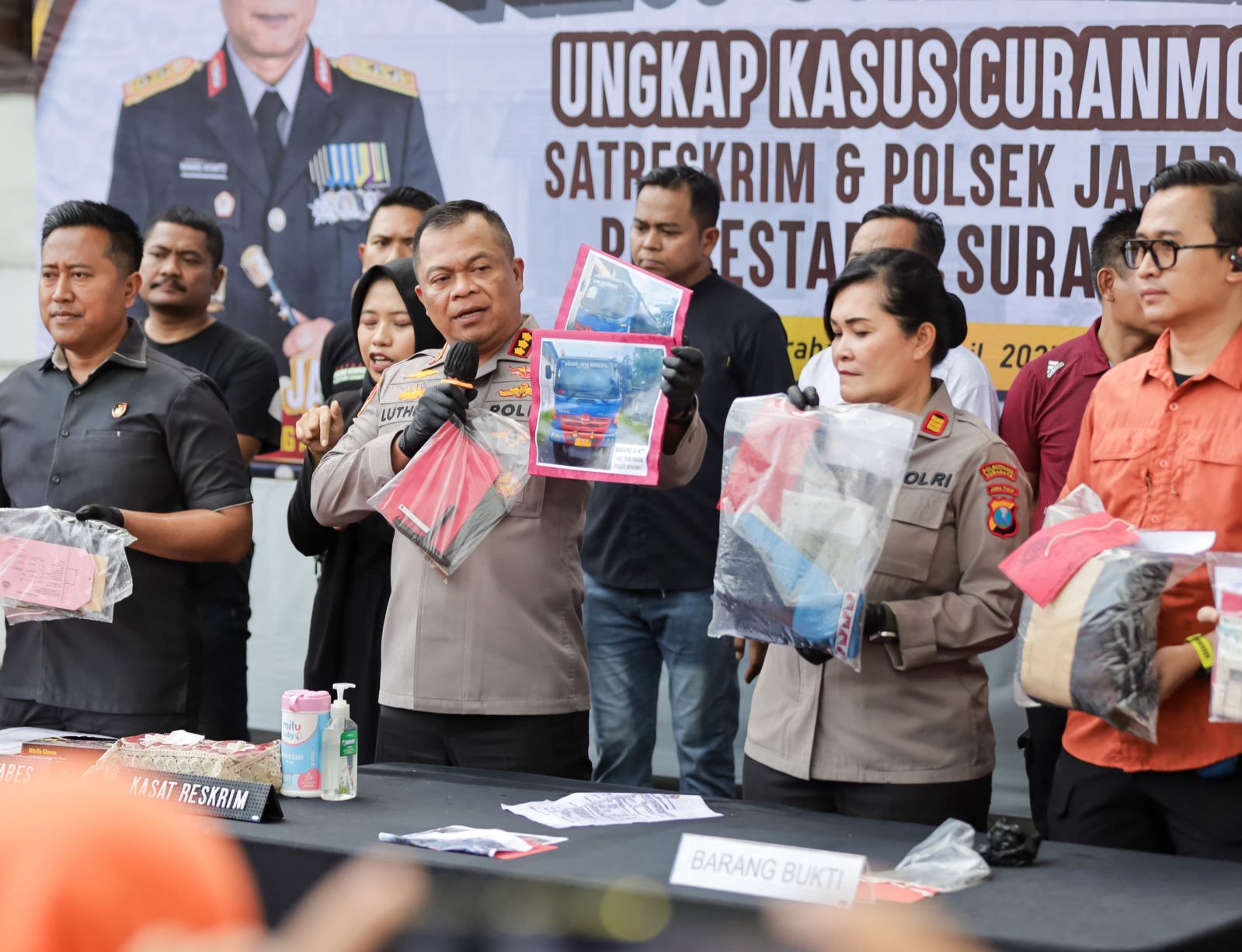 41 Orang Ditangkap, Kapolrestabes Surabaya Warning Pelaku Curanmor dan Penadah