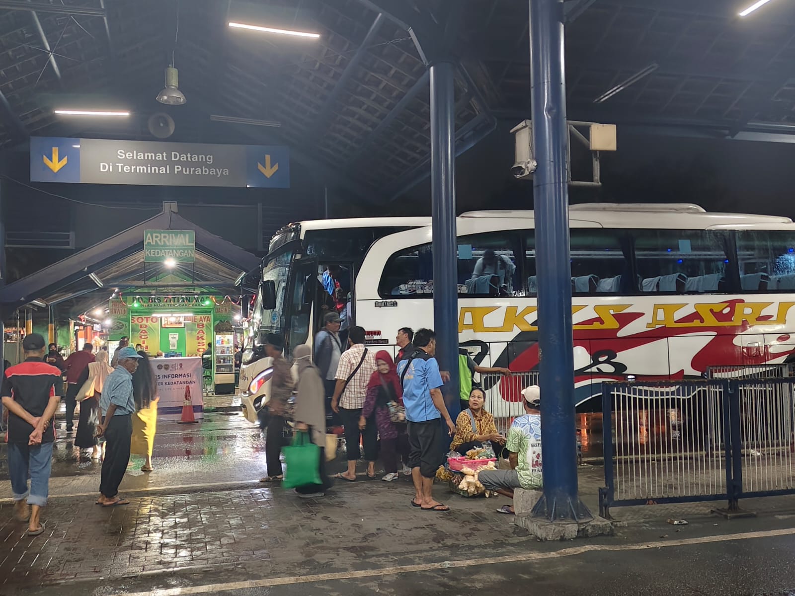 Daftar Tarif Bus Lebaran 2026 di Terminal Purabaya, Rute Dekat hingga Antar Kota