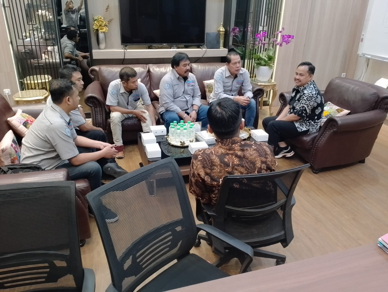 Jelang HUT Ke-731, Pimpinan SKH Memorandum Silaturahmi ke Sekda Kota Surabaya