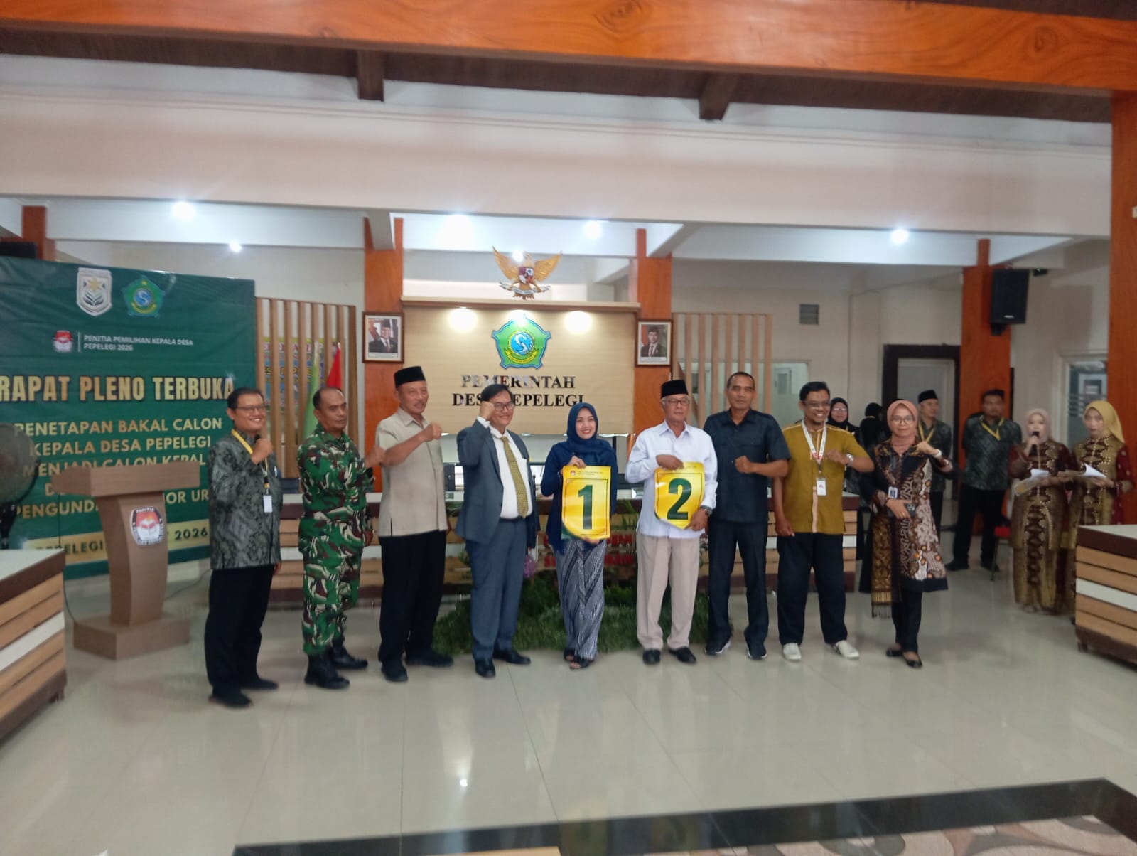 Dua Cakades Pepelegi Waru Bakal Bertarung dalam Pilkades