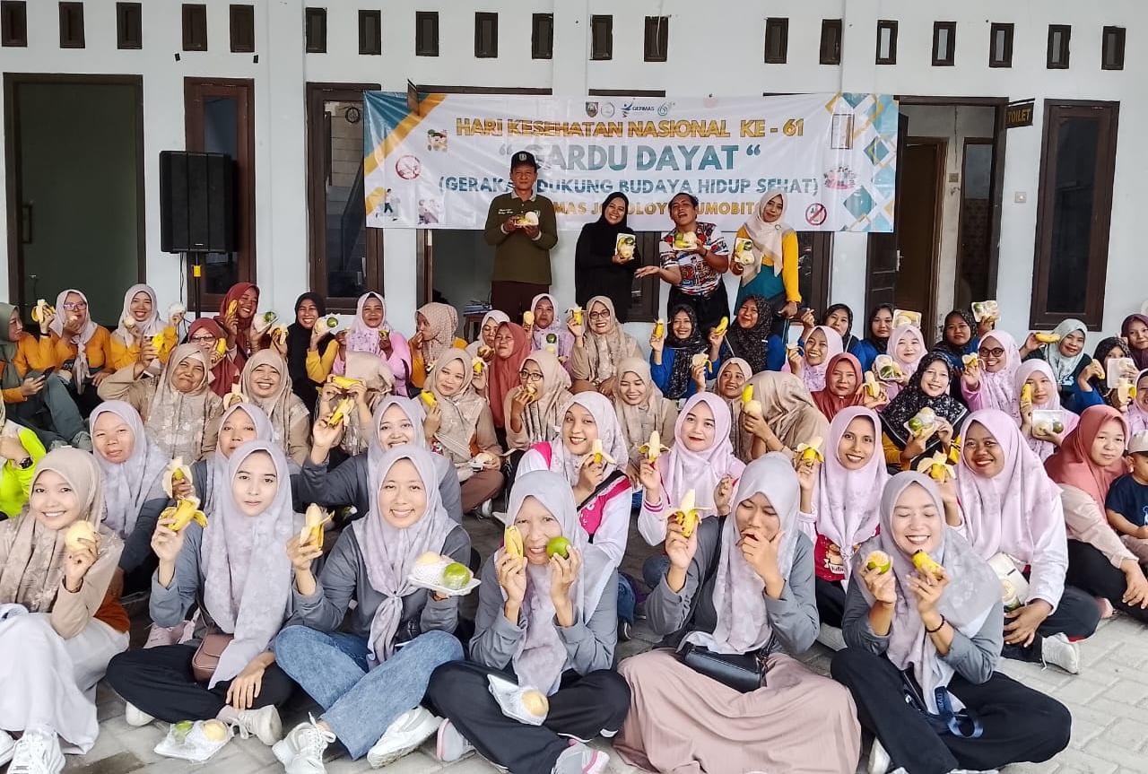 Peringatan HKN Ke-61, Puskesmas Jogoloyo Launching Program Gardu Dayat