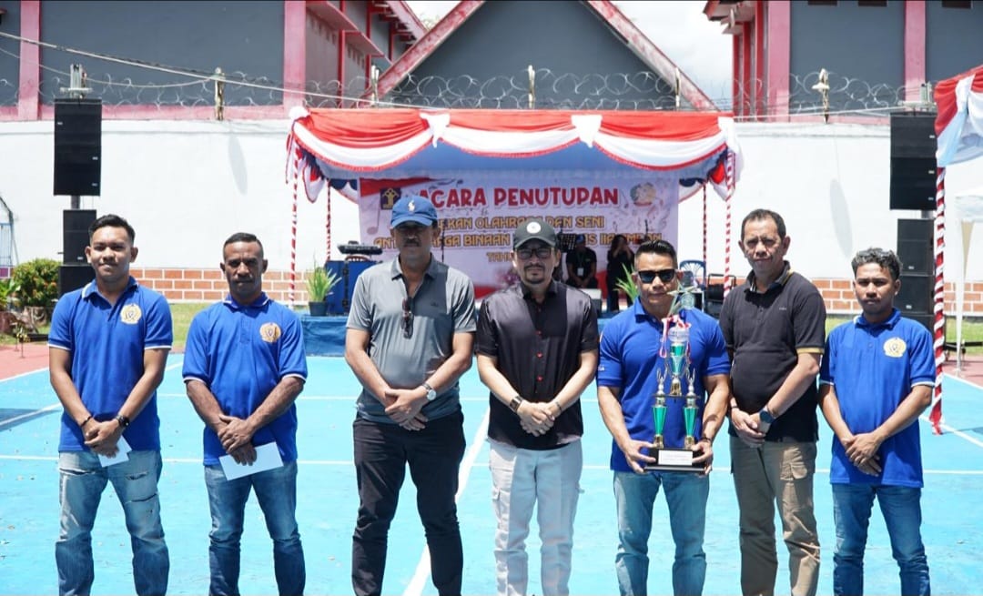 Tutup Porseni Lapas Ambon, Kakanwil : Ini Bentuk Pola Kepribadian Dalam Kebersamaan dan Sportivitas WBP