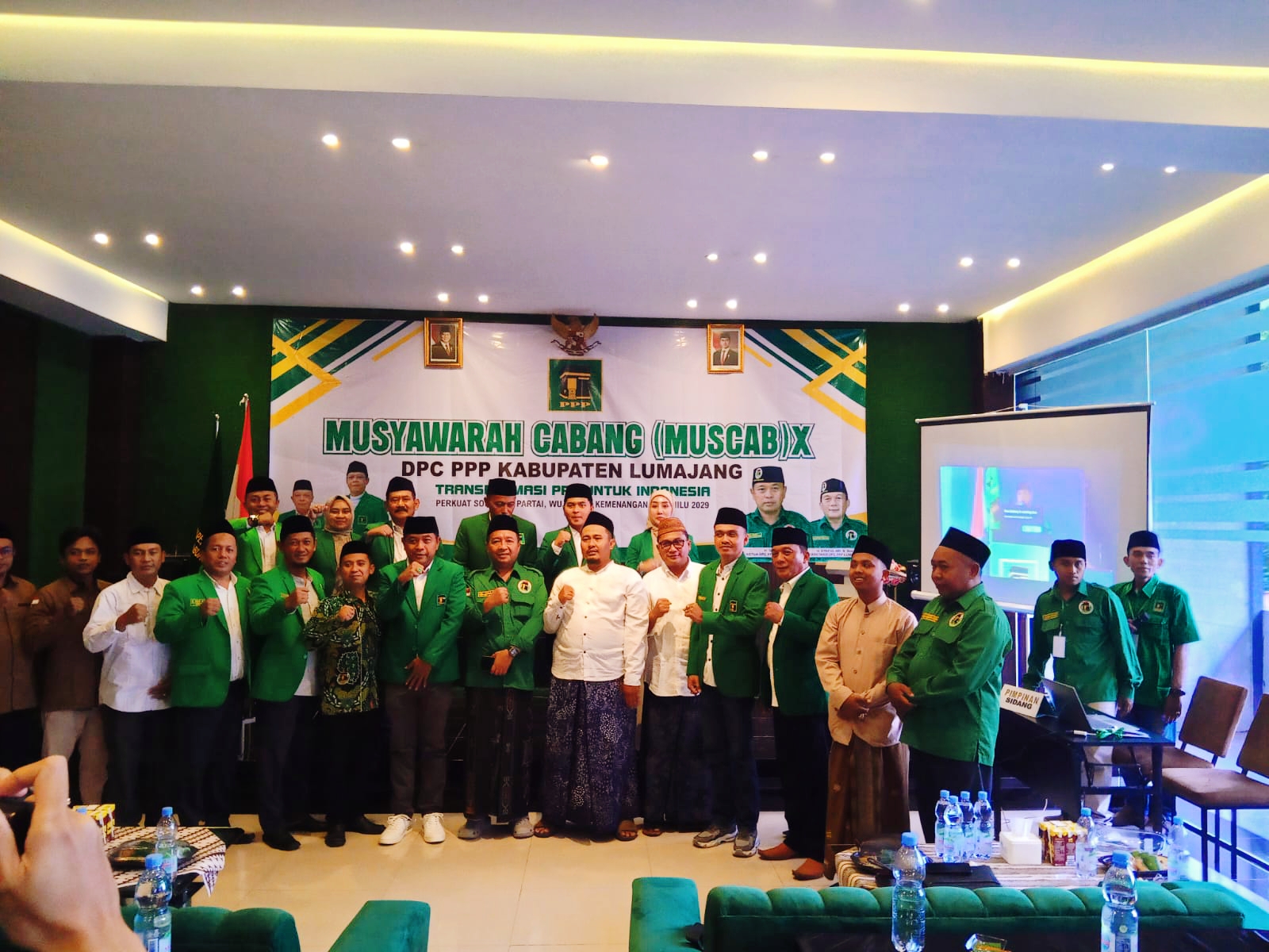 Terpilih Secara Aklamasi, Kak Toan Sudi Kembali Nahkodai DPC PPP Lumajang