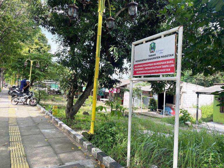 Area Stadion Yosonegoro Magetan Direvitalisasi, Belasan Warung Direlokasi