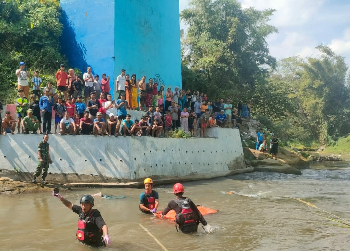 Kampung Warna Warni Kota Malang Digegerkan Temuan Jenazah di Sungai Brantas.