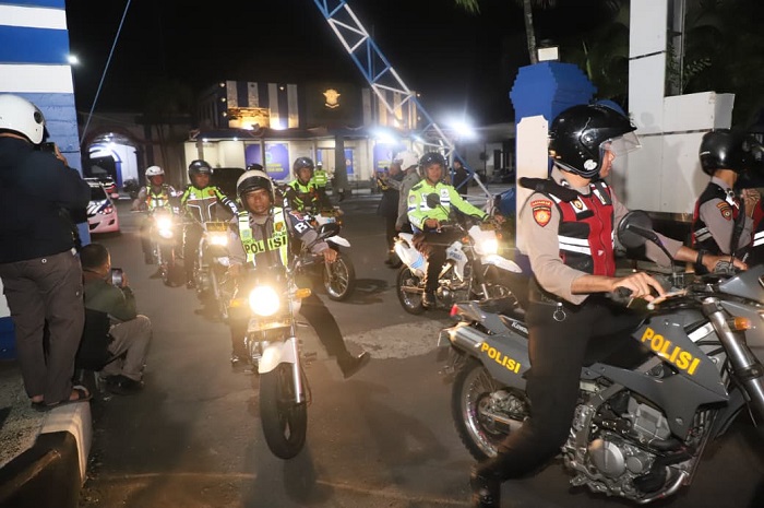 Operasi Zebra Semeru 2025 Polres Kediri Kota Sasar Balap Liar Akhir Pekan