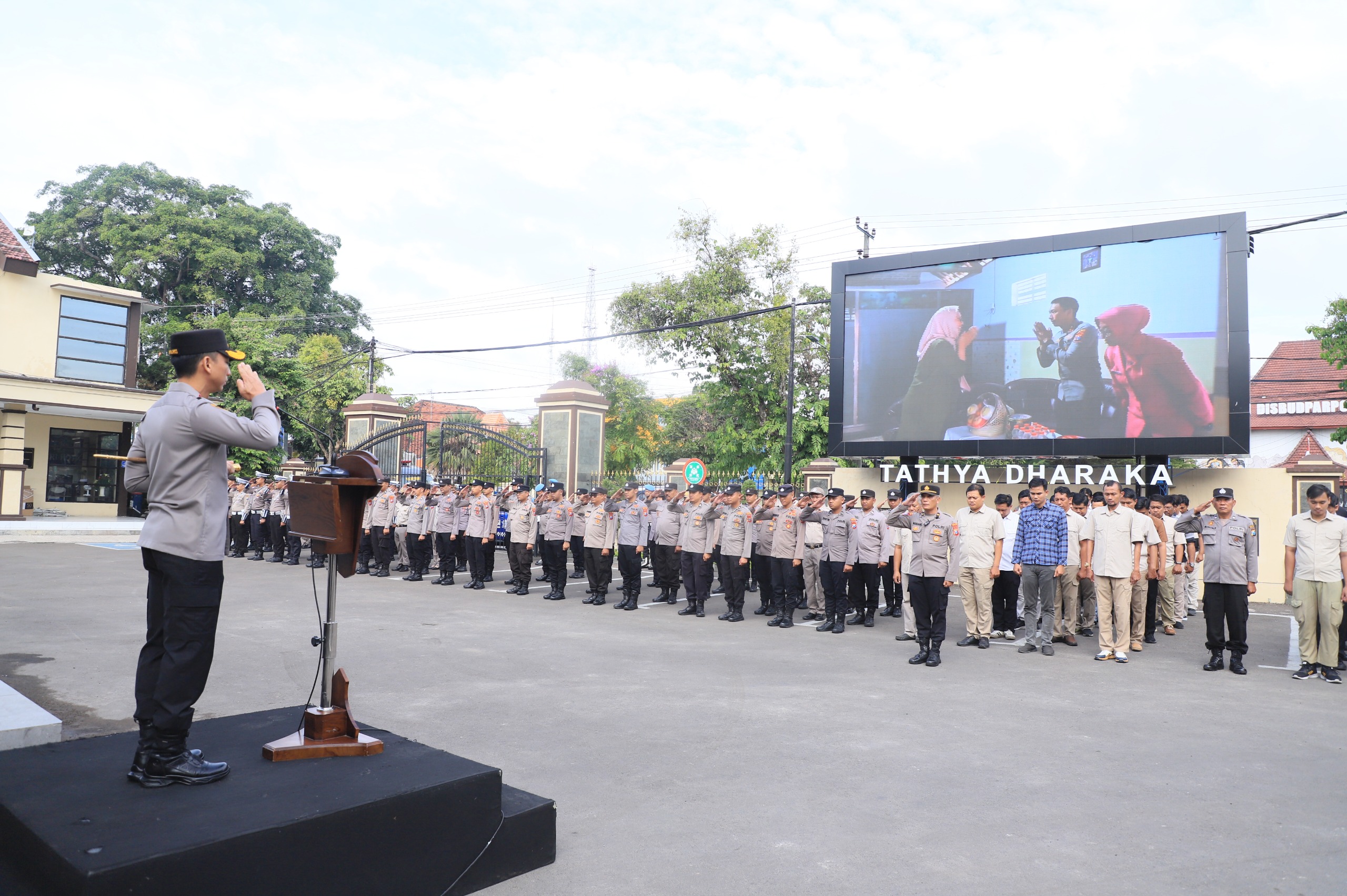 AKBP Anggi Saputra Ibrahim Beri Perintah Tegas ke Anggota dalam Menjaga Kamtibmas