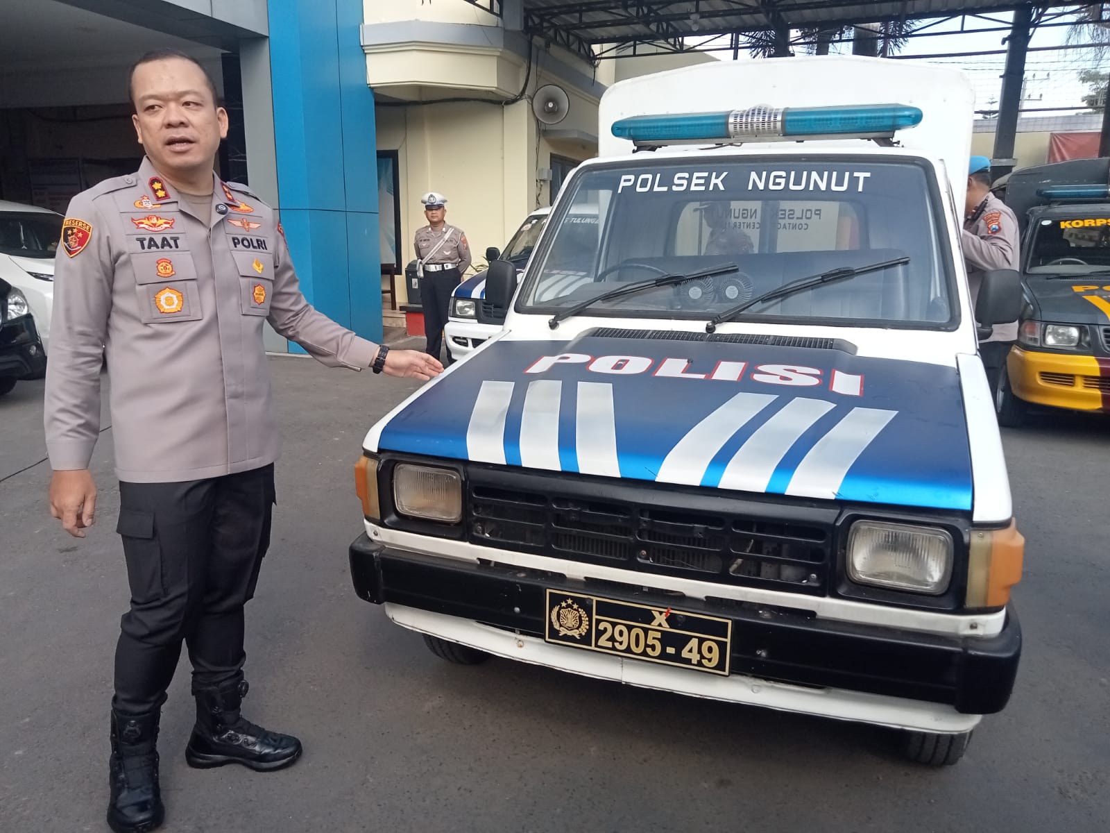 Polres Tulungagung Gagas Lomba Kendaraan Dinas Jadul Antar Instansi