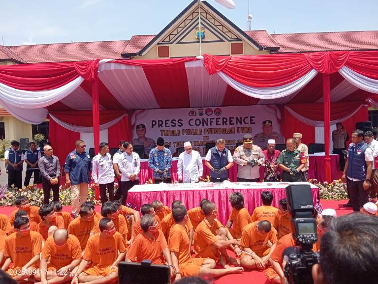 Polres Pasuruan Peringkat 3 Operasi Tumpas Narkoba Semeru 2025: Gulung 40 Tersangka, Bongkar TPPU Rp 3 Miliar