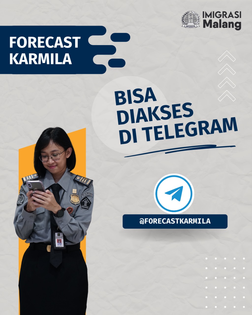 Layanan Forecast Karmila Sekarang Bisa Diakses di Telegram