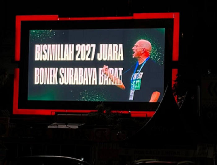 Persebaya Ajak Bonek dan Bonita Rayakan HUT Ke-99 Lewat Videotron