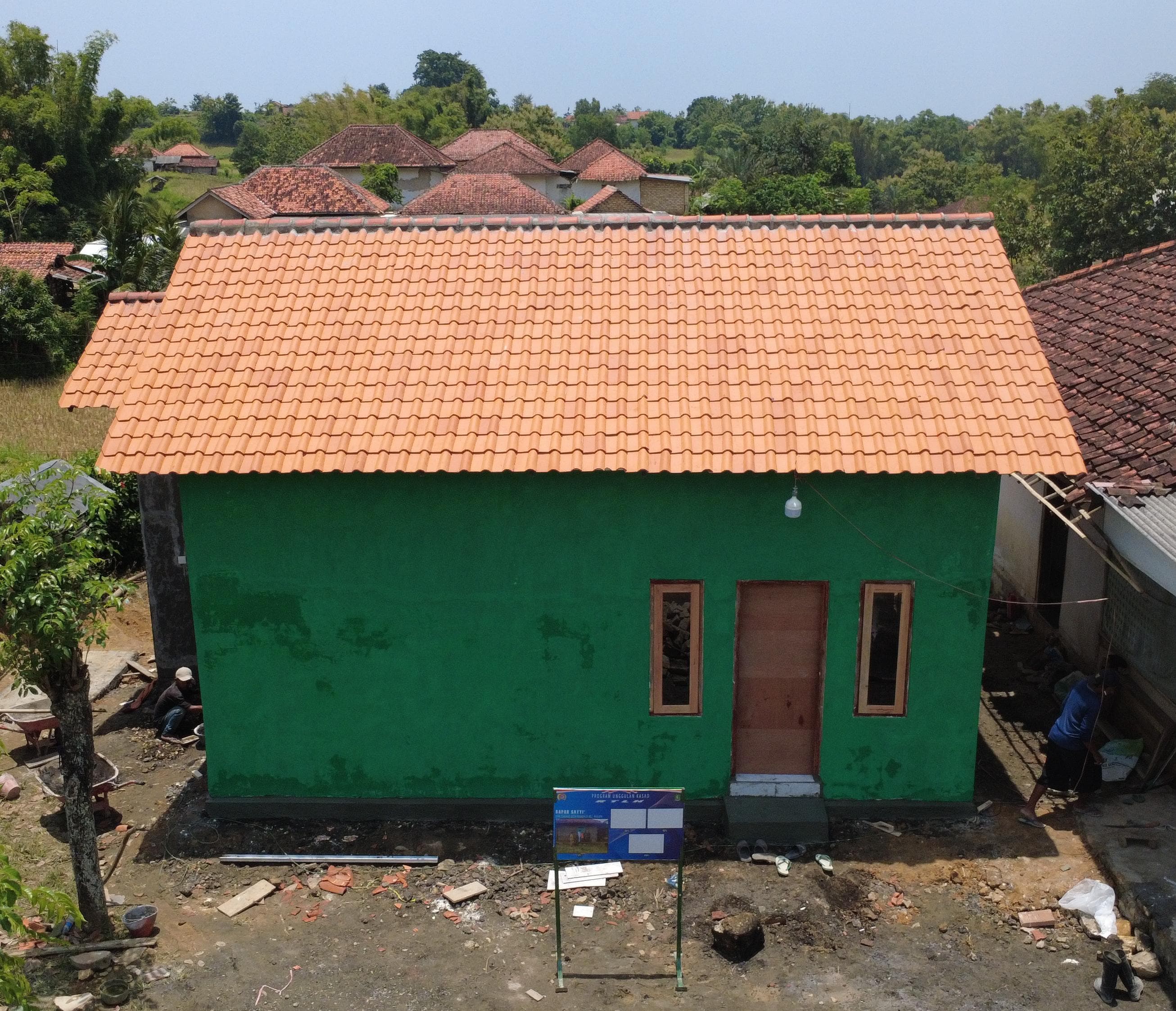 Dari Bilik Bambu ke Rumah Layak, Impian Sayyi Terwujud Berkat TMMD
