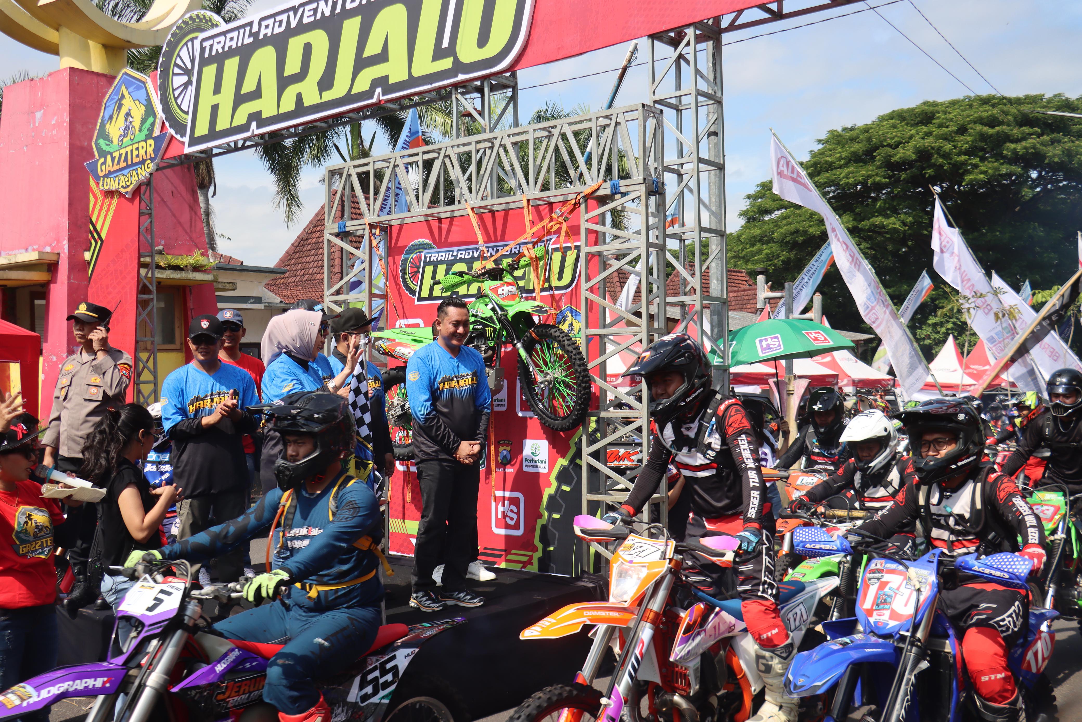 Harjalu Ke-780, Kapolres Lumajang Buka Trail Adventure Day