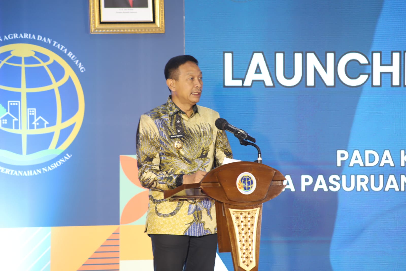 Launching Implementasi Layanan Sertifikat Elektronik, Pj Wali Kota Malang Dukung Transformasi Layanan Digital