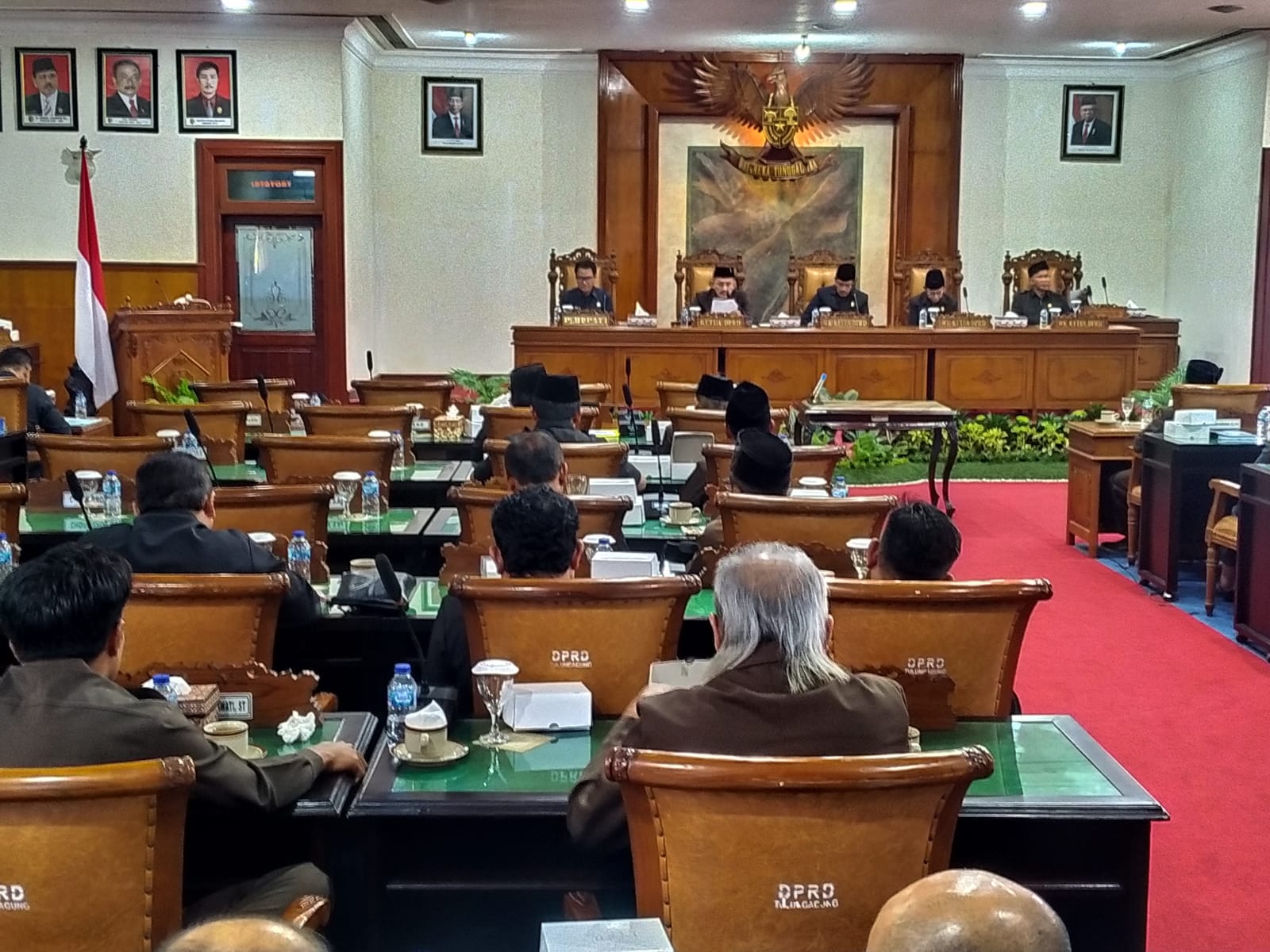 DPRD Tulungagung Sidang Paripurna, Raperda Tentang Perubahan APBD 2024 Disetujui 