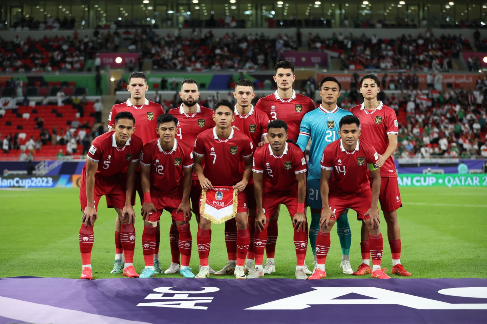 16 Besar Piala Asia 2023, Indonesia Tertinggal 2-0 atas Australia