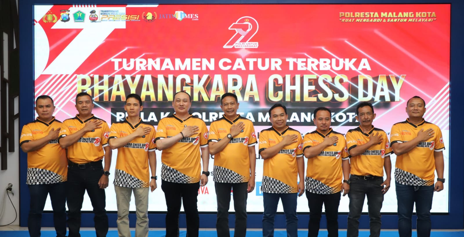 Lahirkan Atlet Muda, Wali Kota Malang Apresiasi Bhayangkara Chess Day 2025