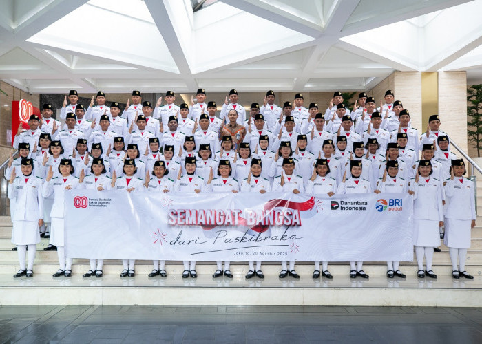 Dorong Semangat Nasionalisme, 15 Tahun Berturut-turut BRI Beri Apresiasi Paskibraka dan Tenaga Pendukung