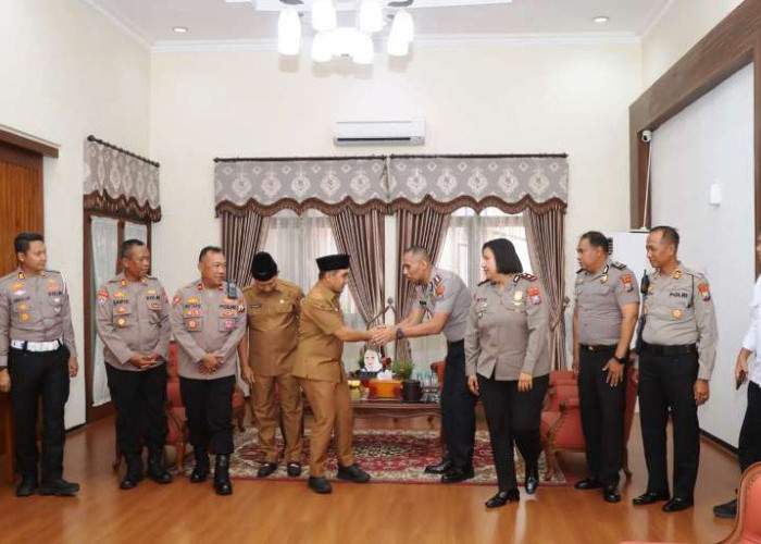 Awali Masa Jabatan, Kapolres Pasuruan Kota Temui Wali Kota