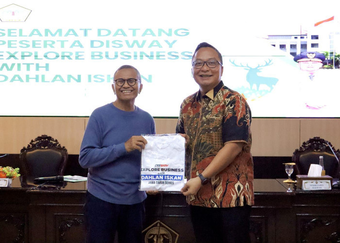 Sambut Peserta DISWAY Explore Business with Dahlan Iskan di Gresik, Wabup Alif Pastikan Kemudahan Investasi